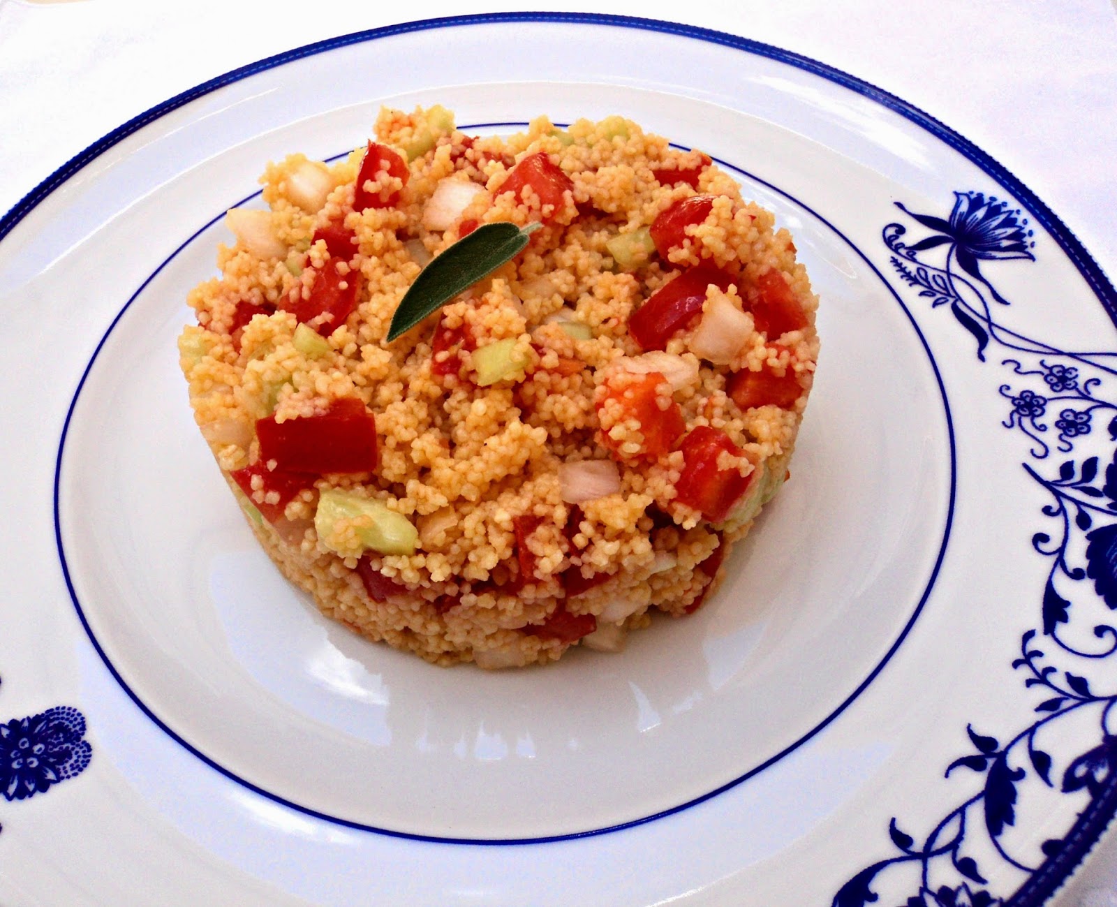 Pipirrana al cous cous