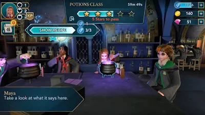 لعبة Harry Potter Hogwarts Mystery كاملة للأندرويد، لعبة Harry Potter Hogwarts Mystery مكركة، لعبة Harry Potter Hogwarts Mystery مود فري شوبينغ