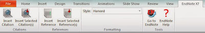 how to add style to endnote x7