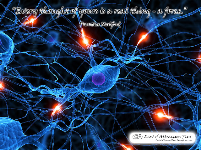 Free Law of Attraction Wallpaper with a Quote by Prentice Mulford
