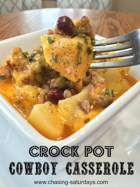 Crockpot Cowboy Casserole Recipe - Hint of Healthy