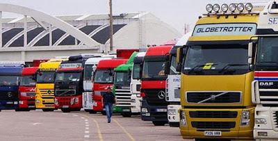 European trucks emission