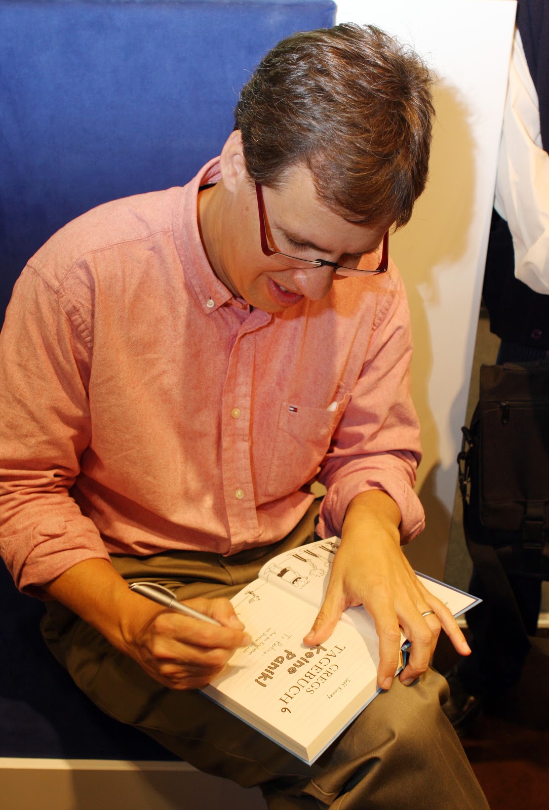 Büchereulen: Buchmesse 2012 – Interview mit Jeff Kinney