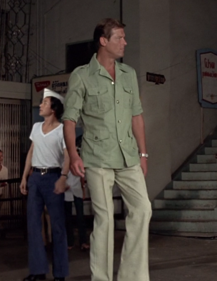 The Safari Camp Shirt in The Man with the Golden Gun – Bond Suits