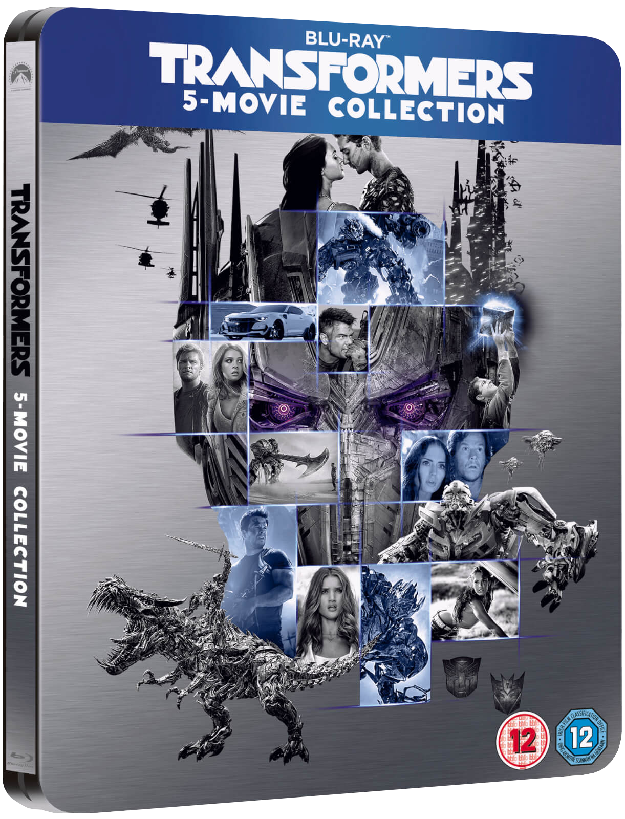 The Geeky Nerfherder Transformers 5 Movie Collection Exclusive Bluray Steelbook from Zavvi picture