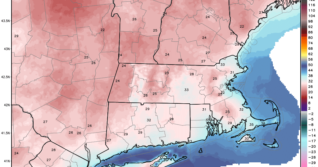 Blackstone Valley Weather Service Seasonable Tuesday Gives Way to