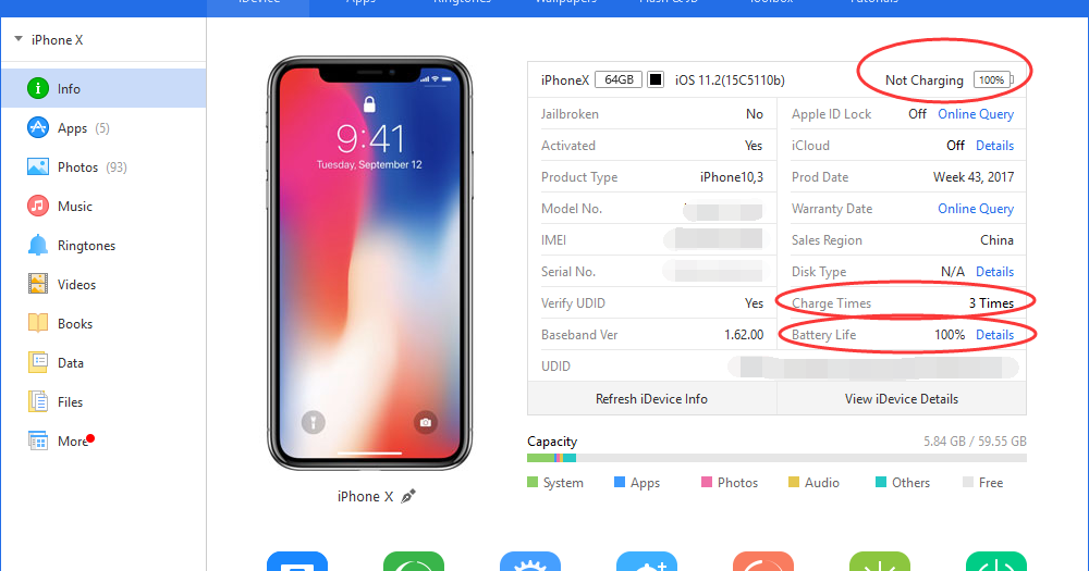 How to View iPhone X Battery Percentage?