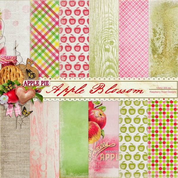 Raspberry Road Designs Creative Team Apple Blossom CT Inspiration Layout