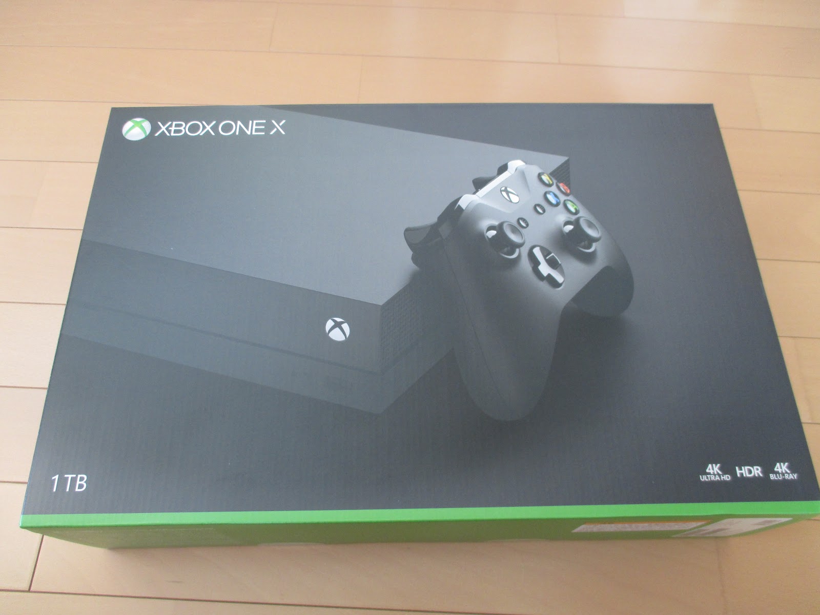 リスポン宣誓 Xbox One X 届いたよ そしてセットアップ