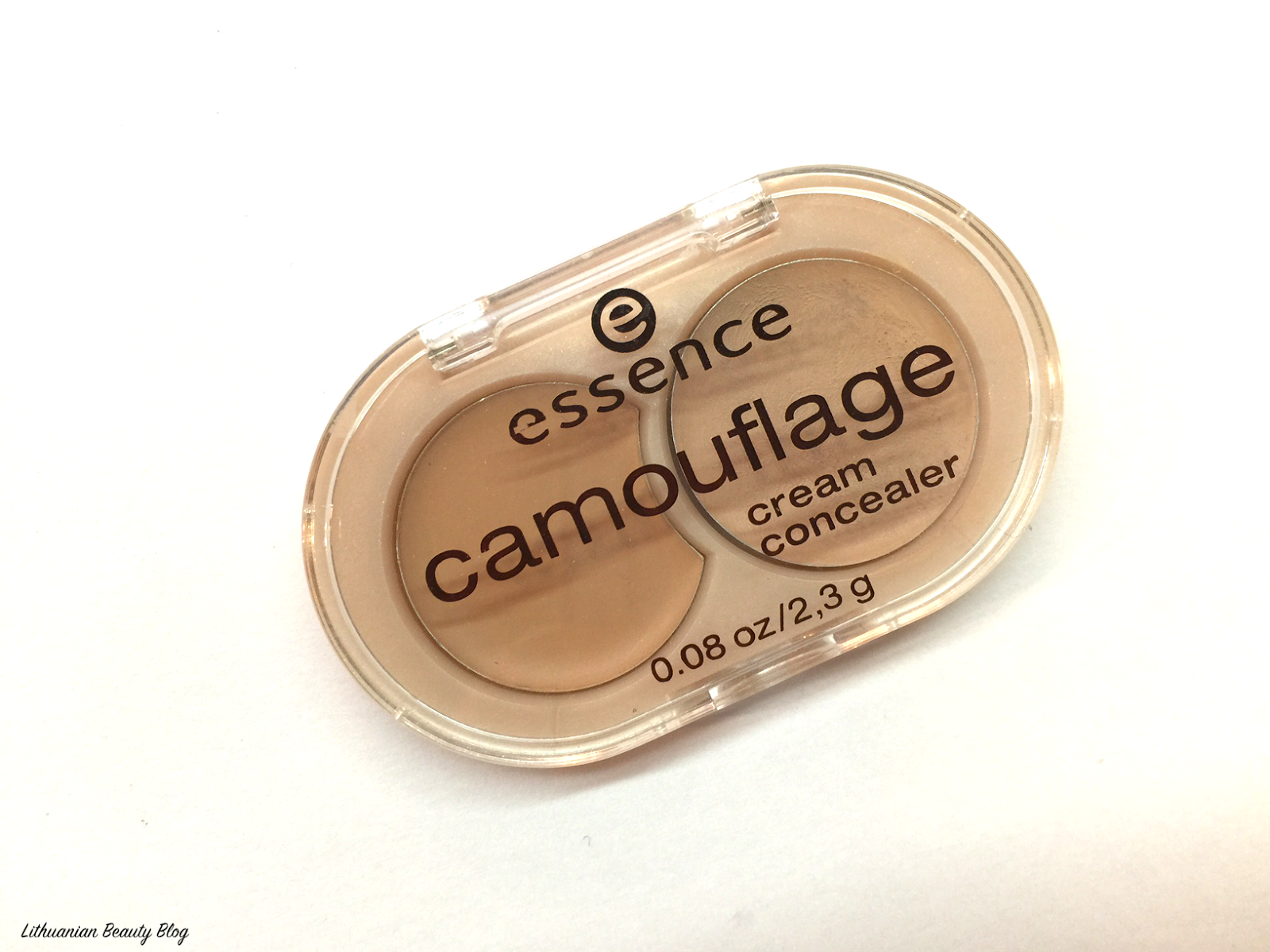 Essence Camouflage cream concealer Lithuanian Beauty Blog