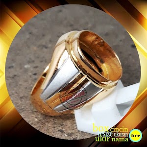 cincin pria perak lapis emas cincin pria perak lapis emas