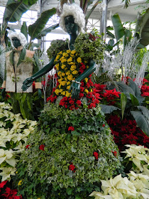  Floral statue lady  Allan Gardens Conservatory Christmas Flower Show 2014 by garden muses-not another Toronto gardening blog