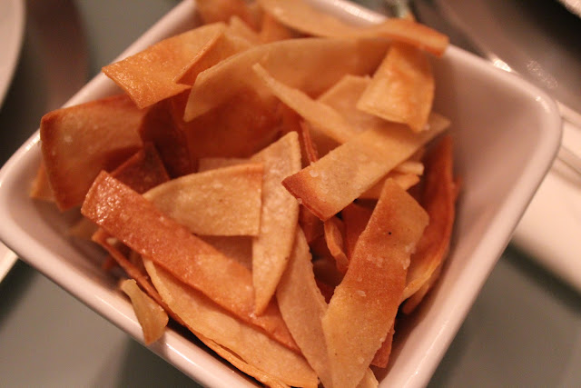 Corn tortilla strips