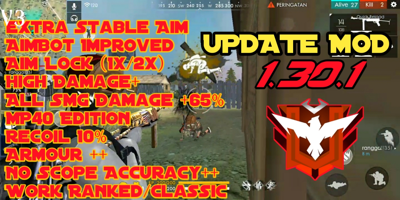 Update Free Fire 1 30 1 V3 Kecenk Gaming Official