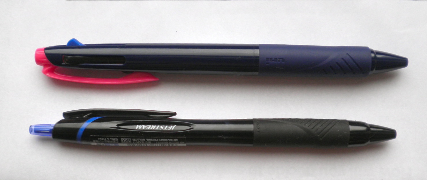 Pocket Blonde Uniball Jetstream 3 Color Multi Pen JetPens