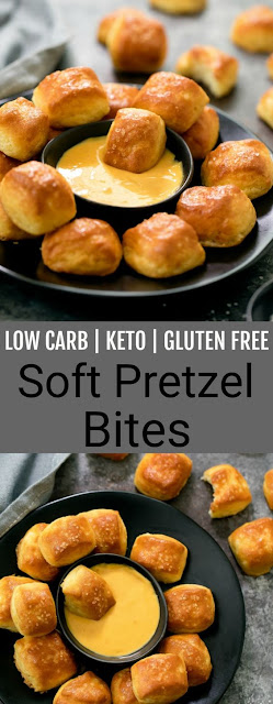 Low Carb Keto Soft Pretzel Bites