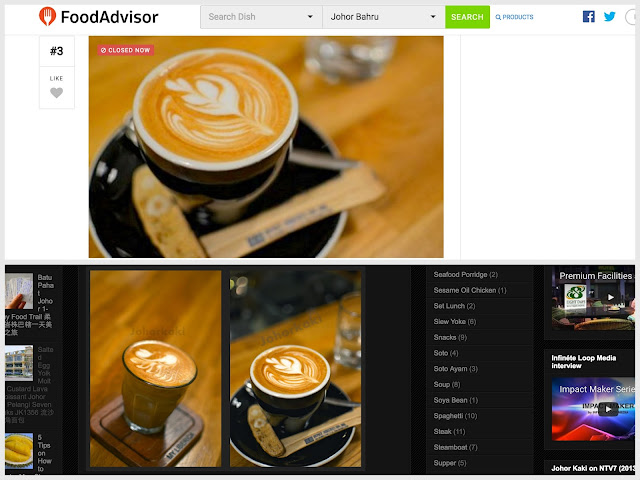 www.foodadvisor.my Infringe Intellectual Property Right of Johor Kaki FoodAdvisor