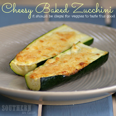 Baked Zucchini Parmesan - Healthy, Gluten Free, Low Carb, Low Fat Snack