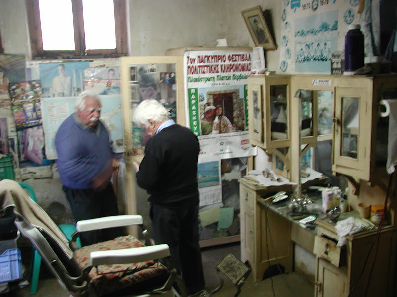 A traditional village barber Express Teach