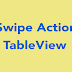 Table Swipe Actions in Swift 4 using Xcode 9.2 - iOS11