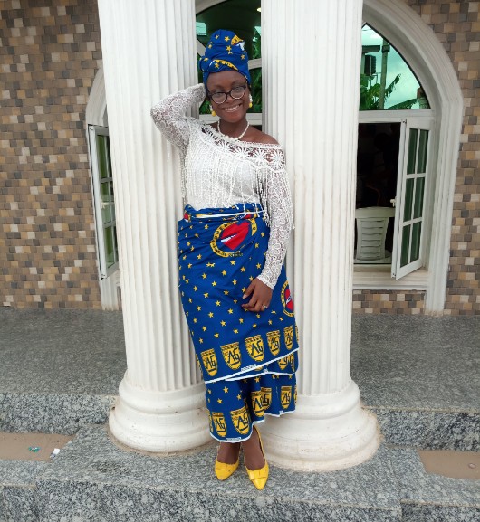 What I Wore Double Wrapper For The First Time As A Wife