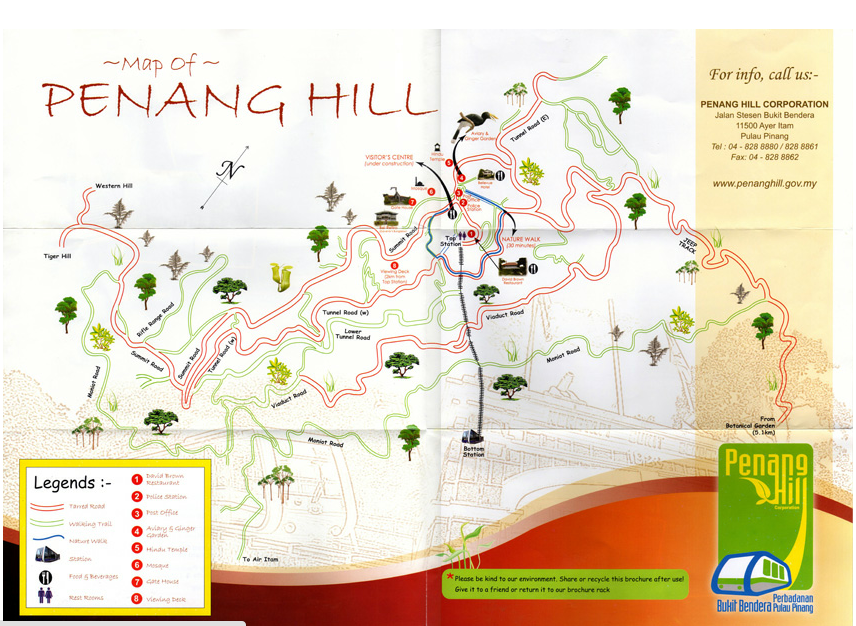 Penang Private Tour Guide Natural tourism in Penang Penang Hill