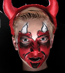 devil face halloween painting faces makeup paint boys designs facepaint scary painted easy simple paintings airbrush paints google dvd witch