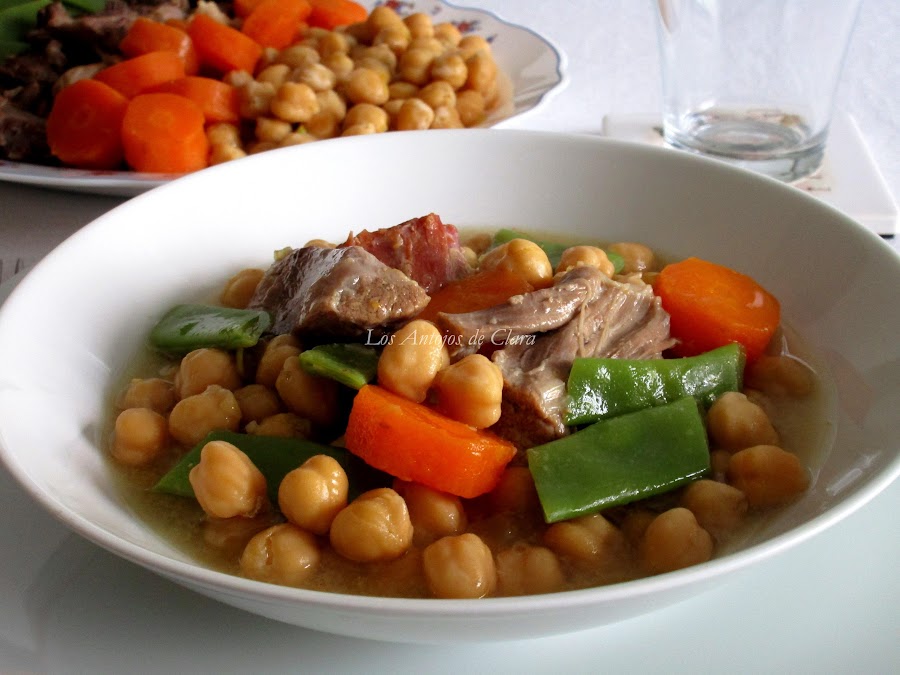 Cocido de garbanzos
