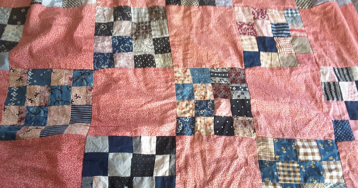 Oz Comfort Quilts. Antique Quilt Restoration Finish 1.