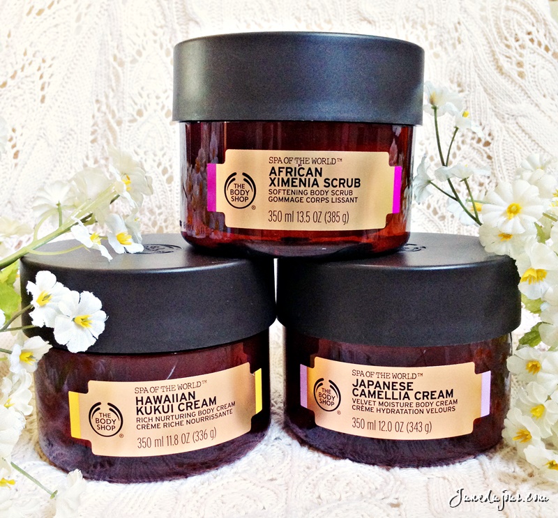 HeadtoToe Pampering with The Body Shop Spa of the World range