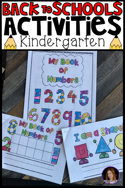Are you looking for back to school, first week of school and getting ready for kindergarten centers and activities for you students or child. Then Back to School Centers and Activities is what you're looking for!