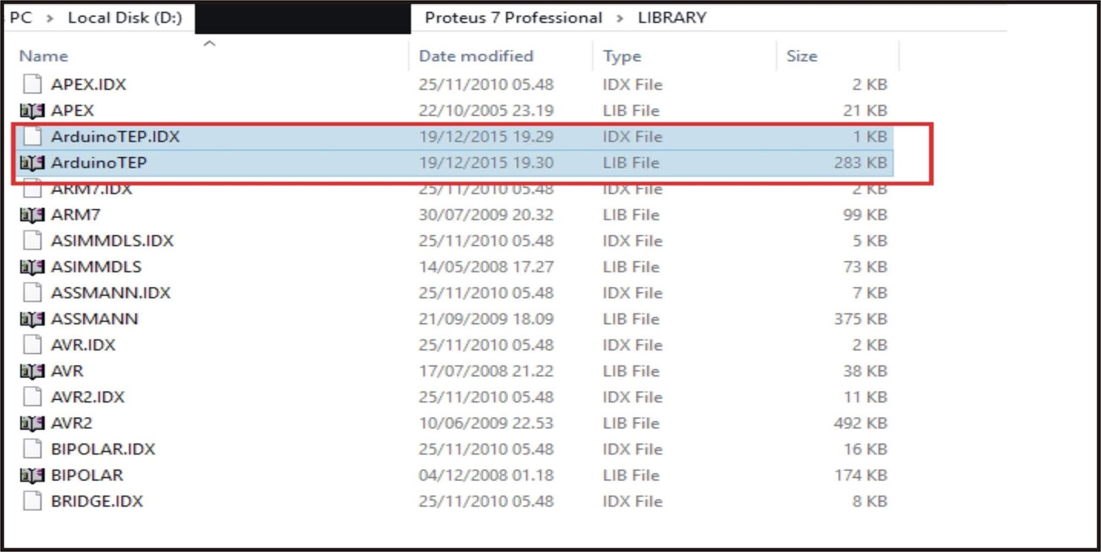 RIYTECH: Cara Menambahkan Library Arduino Board ke ISIS Proteus