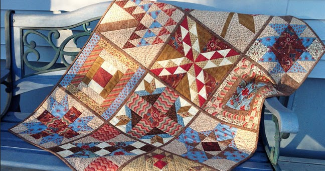 Civil War Quilts: Finishes: Westering Women