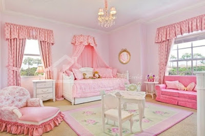  Rèm cửa màu hồng cho bé gái tuổi thơ đầy ngọt ngào, mơ mộng