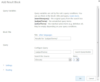 Query Rules in SharePoint 2013