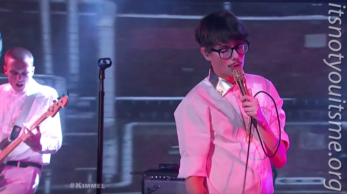 Joywave Performs "Tongues" on Kimmel It's Not You It's Me Media