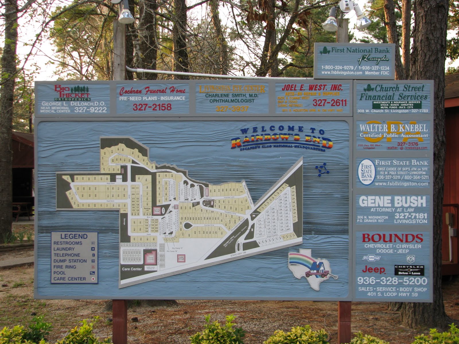 The Happy Wanderers Rainbows End Livingston TX