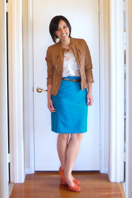 SUITELIFE: Work Wear Wednesday: Putting Me Together: Teal & Orange