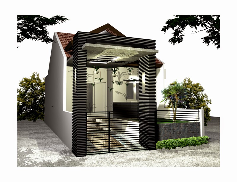 Desain Eksterior Kanopi pada Rumah Standar Minimalis