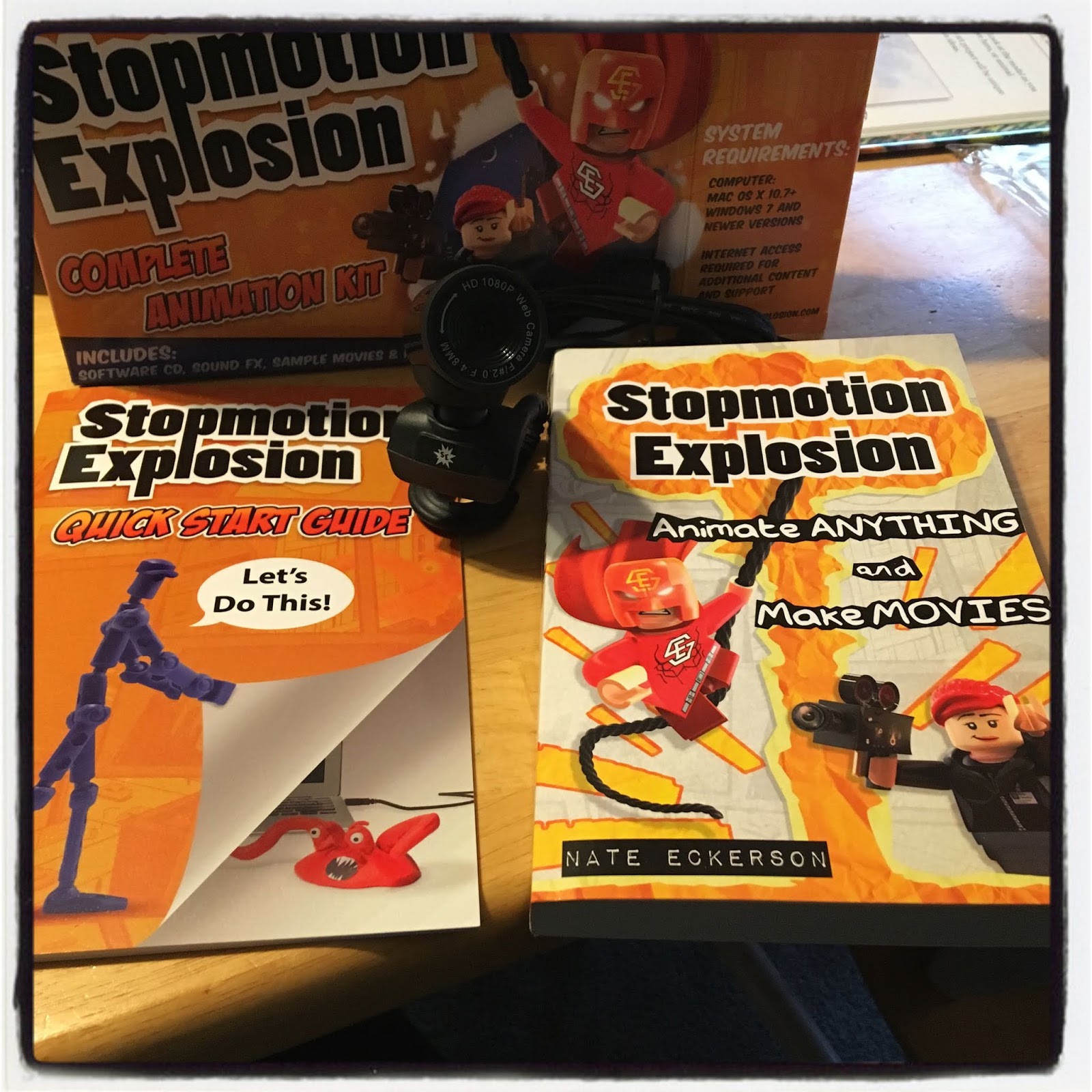 Puddle Jumping: Homeschool Review Crew - Stopmotion Explosion