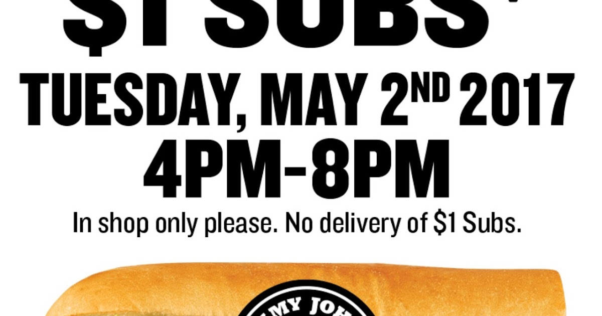 Jimmy johns coupon codes