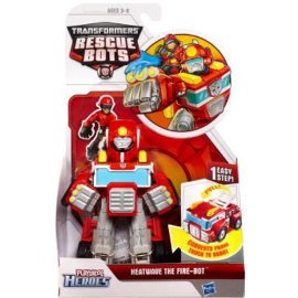 Kapow Toys: Transforming Rescue Bot Wave 1 & 2 Heatwave Optimus and