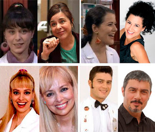 Maruchi León (Pili), África Gozalbes (Reyes), Emma Ozores (Sandra), Ángel Pardo (Chencho)