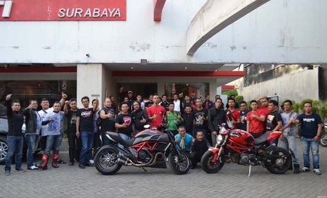 'Community Gathering' Ducati Intim Pemersatu Bikers