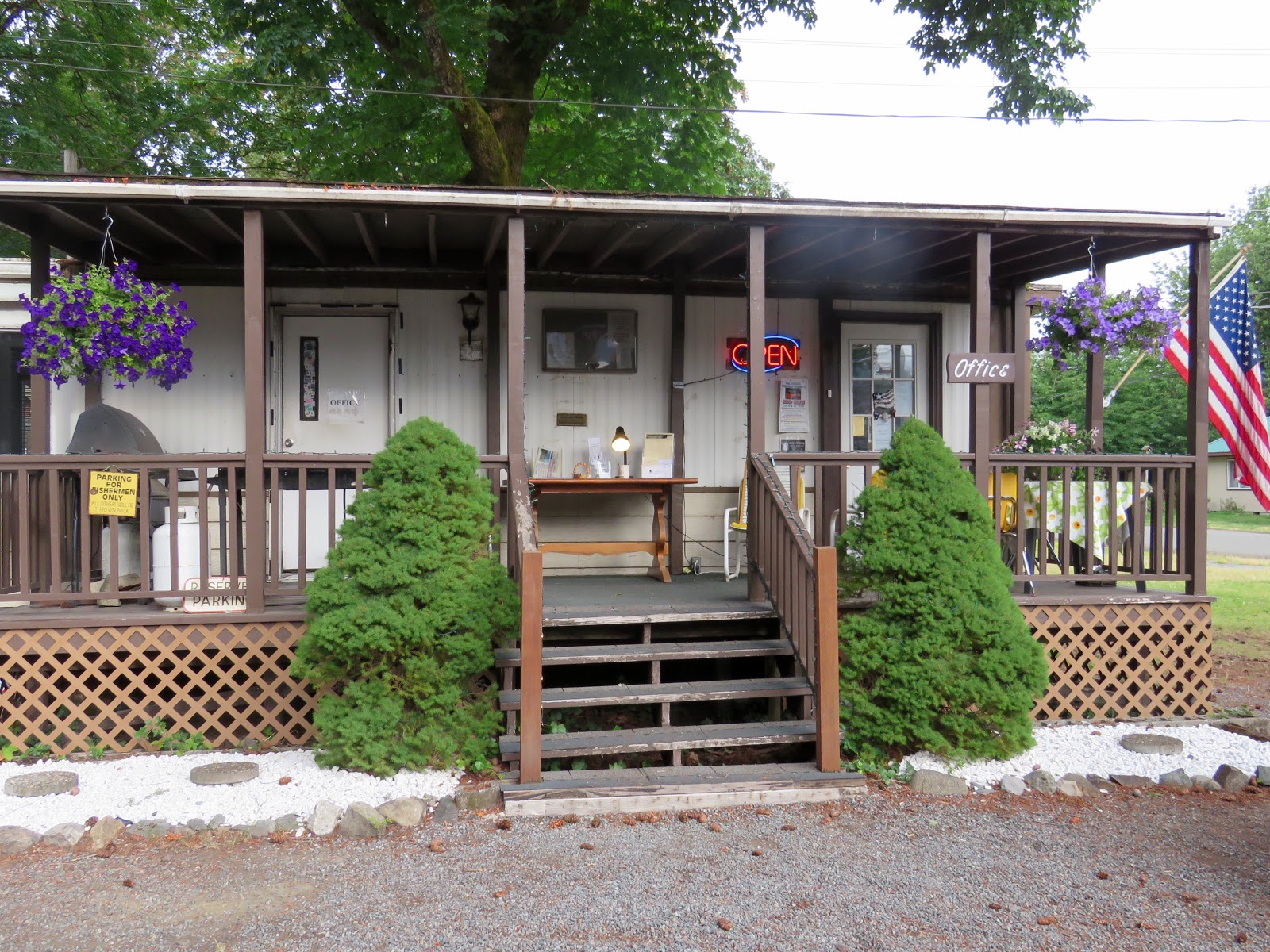 Winds of Destiny RVLife Packwood RV Park and Campground, July 6 to