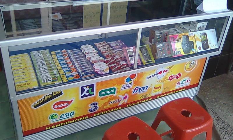 65 Desain Konter HP Minimalis Paling Unik Model Desain Rumah Minimalis