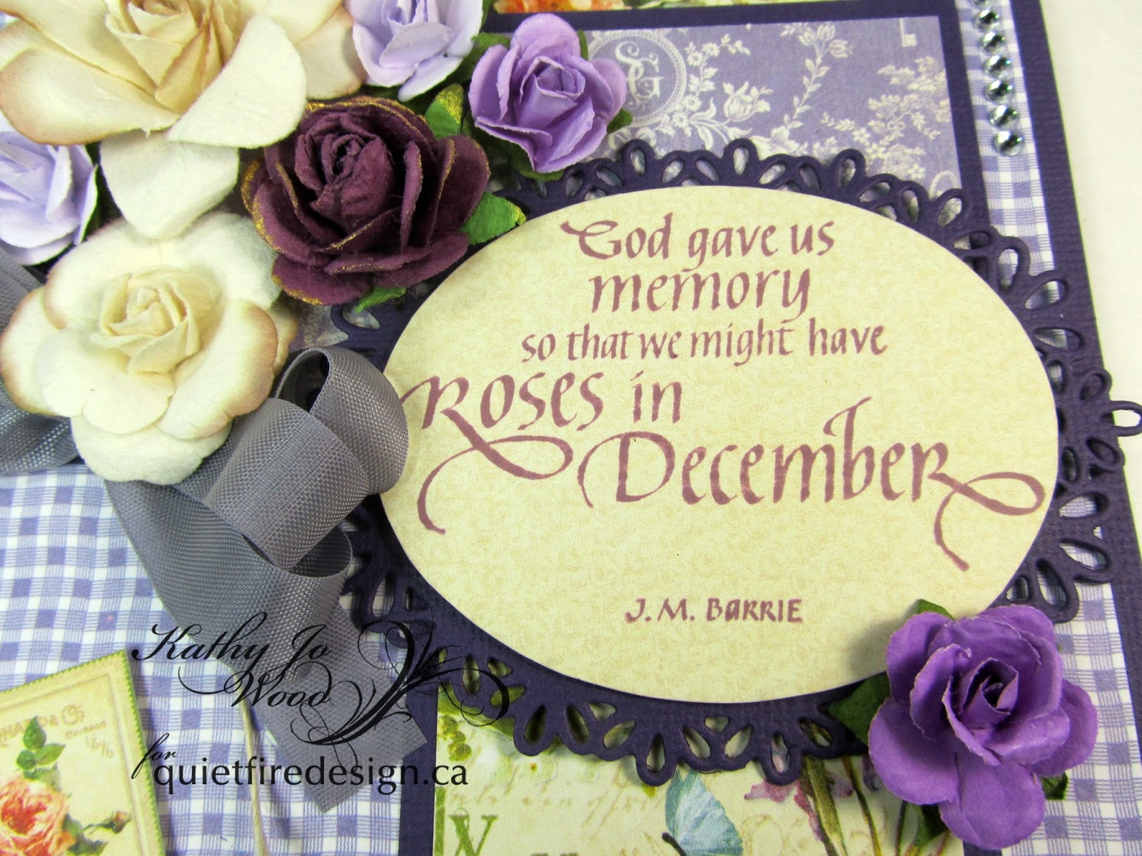 Quietfire Creations Roses in December