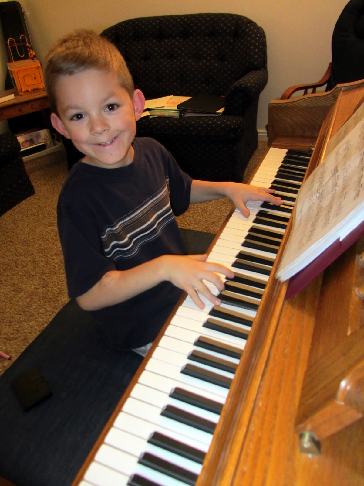 CALEB THE PIANO PLAYER: Hoping for A Church Duet