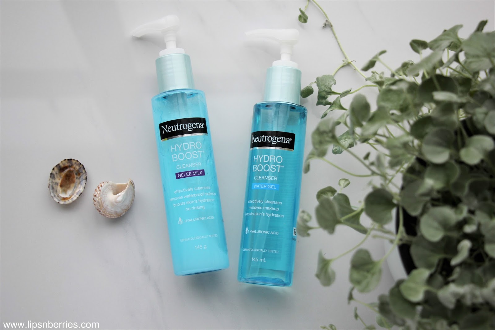 Neutrogena Hydro Boost Gel Cleansers Review LIPS n BERRIES