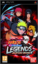 Descargar Naruto Shippuden: Legends: Akatsuki Rising para 
    PlayStation Portable en Español es un juego de Lucha desarrollado por Bandai Namco Entertainment, Racjin